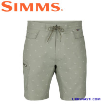Шорты Simms Seamount Board Shorts Fishtail Pale Pine размер 30W